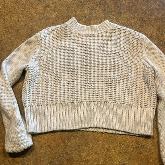 PacSun Sweaters - Light blue cropped PacSun sweater, size medium